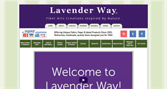 Desktop Screenshot of lavenderway.com